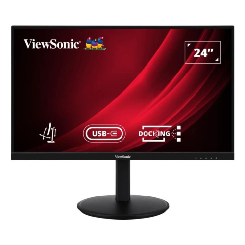 Viewsonic VG Series VG2409U-2 monitor komputerowy 60,5 cm (23.8") 1920 x 1080 px Full HD LED Czarny