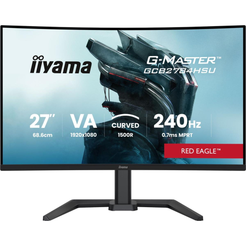iiyama G-MASTER GCB2784HSU-B1 27" 240Hz monitor komputerowy 68,6 cm (27") 1920 x 1080 px Czarny