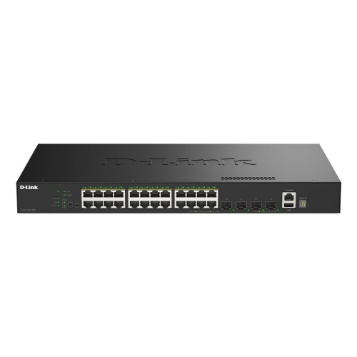 D-Link DGS-1530-28P/E przełącznik sieciowy Zarządzany L2 Gigabit Ethernet (10/100/1000) Obsługa PoE Czarny