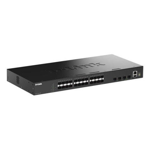 D-Link DGS-1530-28S/E przełącznik sieciowy Zarządzany L2 Czarny