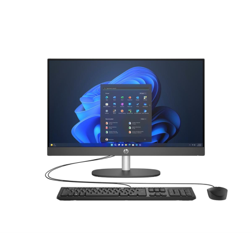 HP ProOne 245 G10 AiO Ryzen 7 77730U 23.8"FHD IPS 250nits AG 16GB DDR4 3200 SSD512 Radeon Vega 8 Kb+Mouse Cam 5Mpx + IR W11Pro Black 3Y OnSite