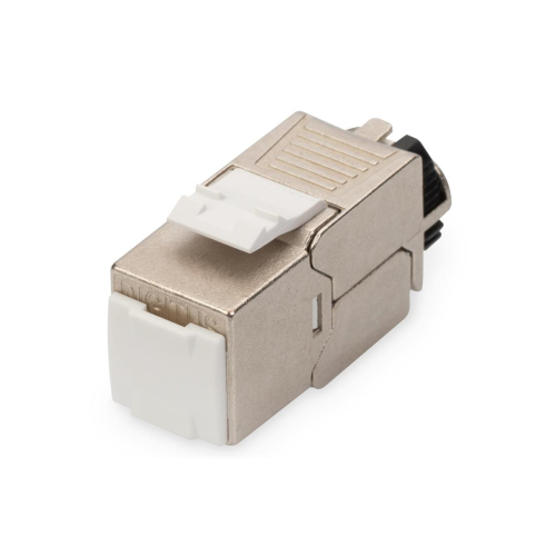Moduł (gniazdo) keystone RJ45 (8P8C) kat.6A, STP,ekranowany, beznarzędziowy, stalowy, 24szt-23566297