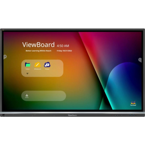 Viewsonic IFP5550-5 tablica interaktywna 139,7 cm (55") 3840 x 2160 px Ekran dotykowy Czarny HDMI