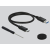 DeLOCK Obudowa zewnętrzna 2.5” SATA HDD/SSD SuperSpeed USB (USB 3.1 Gen 2)-23609545