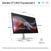 HP 27-calowy monitor Pro seria 7 QHD Thunderbolt 4 – 727pu-23621377