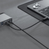 ALOGIC DX3 Przewodowa USB 3.2 Gen 1 (3.1 Gen 1) Type-C Czarny, Szary-23630625