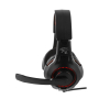 Preo 125085402 słuchawki/zestaw słuchawkowy Przewodowa Opaska na głowę Gaming Czarny, Czerwony-23631860