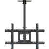 ONKRON N1L-B Uchwyt sufitowy obrotowo-pochylny do ekranu 32"-80" maks 68 kg czarny