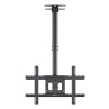 ONKRON N2L-B Uchwyt sufitowy obrotowo-pochylny do ekranu 32"-80" maks 68 kg czarny