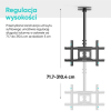 ONKRON N2L-B Uchwyt sufitowy obrotowo-pochylny do ekranu 32