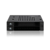 Płyta montażowa IcyDock 2x6,3cm SATAI-III/SSD/SAS MB522SP-B