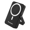 Verbatim Charge 'n' Go Magnetic Wireless Litowo-polimerowy (LiPo) 10000 mAh Bezprzewodowe ładowanie Czarny