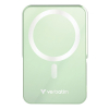 Verbatim Charge 'n' Go Magnetic Wireless Litowo-polimerowy (LiPo) 10000 mAh Bezprzewodowe ładowanie Zielony-23672919