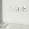 QOLTEC ŁADOWARKA 45W GAN | 5-20V | 1.5-3A | 1XUSB-C PD | 1XUSB QC 3.0 | BIAŁA-23673118
