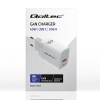 QOLTEC ŁADOWARKA 45W GAN | 5-20V | 1.5-3A | 1XUSB-C PD | 1XUSB QC 3.0 | BIAŁA-23673121
