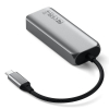 Satechi 4-In-1 USB-C Hub - hub do urządzeń mobilnych USB-C (3x USB-C 3.2 gen2 10Gbps, 2.5 Gigabit Ethernet) (space gra