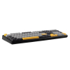 Klawiatura gasket F108 Gray+Orange+Deep Gray Volcano switch RGB AULA-23686721