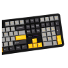 Klawiatura gasket F108 Gray+Orange+Deep Gray Volcano switch RGB AULA-23686724