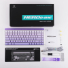 Klawiatura gasket HERO84 HE White+Purple+Gradient+LIGHT JadeKing switch RGB AULA-23686766