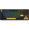Klawiatura gasket F87 Thunder Black GrayWood switch RGB AULA