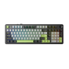 Klawiatura gasket F99 Pro Black+Gray+Green GrayWood switch RGB AULA