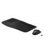 Zestaw klawiatura + mysz HP 680 Comfort Dual-Mode Wireless/Bluetooth Keyboard and Mouse Combo bezprzewodowe czarne 8T6L6