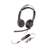 Poly Blackwire 5220 Stereo USB-C Headset +3.5mm Plug +USB-C/A Adapter-23687364