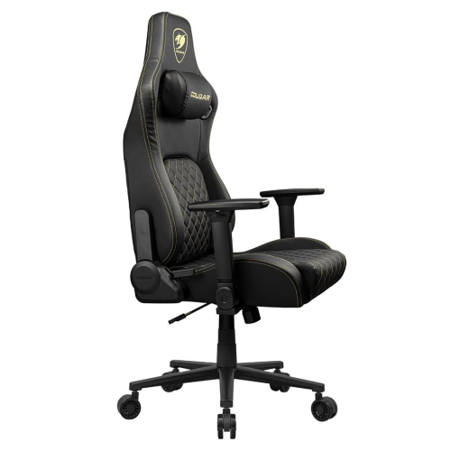 COUGAR CGR-DFL-GLB Fotel dla gracza Wyściełane siedzisko tapicerowane Czarny, Złoto-23610861