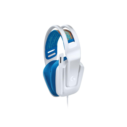 Słuchawki gamingowe przewodowe G335 białe EMEA-23611552