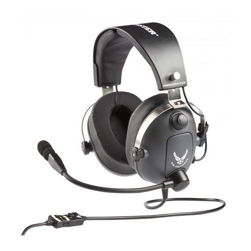 Thrustmaster T.Flight U.S. Air Force Edition Zestaw słuchawkowy Przewodowa Opaska na głowę Gaming Czarny