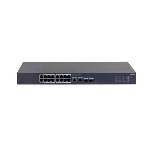 Dahua Technology CS4220-16GT-135 przełącznik sieciowy Zarządzany L2 Gigabit Ethernet (10/100/1000) Obsługa PoE Czarn
