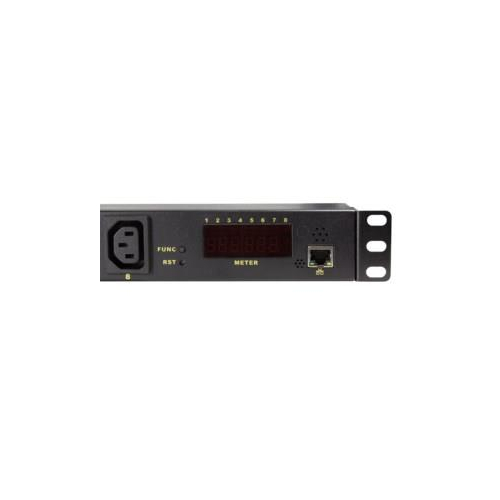 LogiLink PDU8P01 rozdzielacz zasilania PDU 8 x gniazdo sieciowe 1U Czarny-23617896