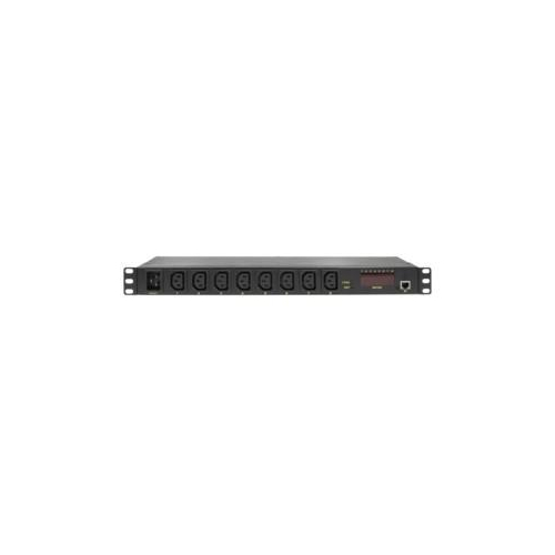 LogiLink PDU8P01 rozdzielacz zasilania PDU 8 x gniazdo sieciowe 1U Czarny-23617898