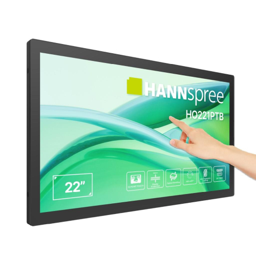 Hannspree HO221PTB signage display Płaski panel Digital Signage 54,5 cm (21.4