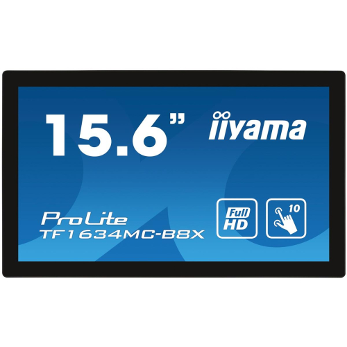 iiyama ProLite TF1634MC-B8X monitor komputerowy 39,6 cm (15.6
