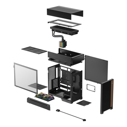 DeepCool CL6600 Midi Tower Czarny-23627358