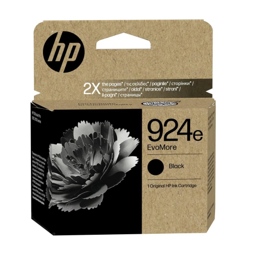 HP Oryginalny czarny tusz 924e EvoMore