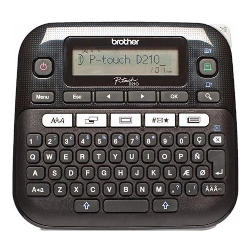 Brother PT-D210VP drukarka etykiet Termotransferowy 180 x 180 DPI 20 mm/s QWERTY