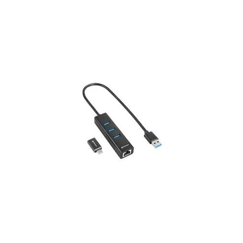 Sharkoon 4044951037575 stacja dokująca Bezprzewodowy USB 3.2 Gen 1 (3.1 Gen 1) Type-C Czarny