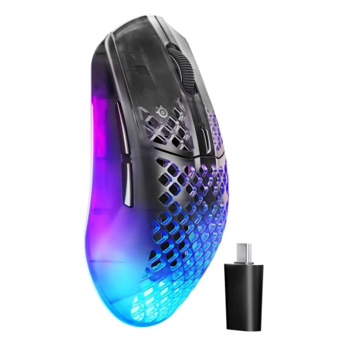 Steelseries Aerox 3 Wireless Gen 2 myszka Gaming Po prawej stronie RF Wireless + Bluetooth Optyczny 26000 DPI-23631104
