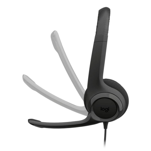 Logitech H390 USB Zestaw słuchawkowy Przewodowa Opaska na głowę Połączenia/muzyka USB Type-C Czarny-23631424