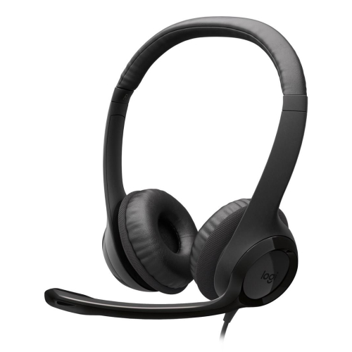 Logitech H390 USB Zestaw słuchawkowy Przewodowa Opaska na głowę Połączenia/muzyka USB Type-C Czarny-23631426