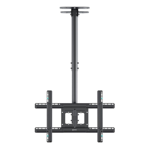 ONKRON N2L-B Uchwyt sufitowy obrotowo-pochylny do ekranu 32"-80" maks 68 kg czarny