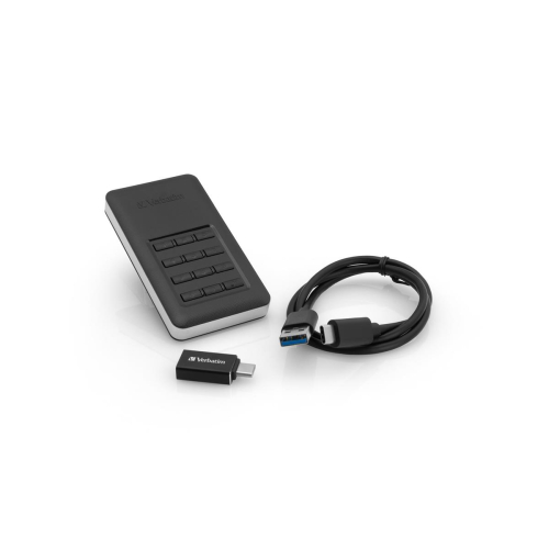 Verbatim Store'n'Go 256 GB USB Type-C 3.2 Gen 1 (3.1 Gen 1) Czarny, Srebrny-23665640