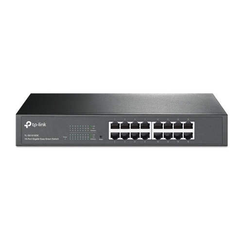 TP-Link TL-SG1016DE przełącznik sieciowy Zarządzany L2 Gigabit Ethernet (10/100/1000) Czarny
