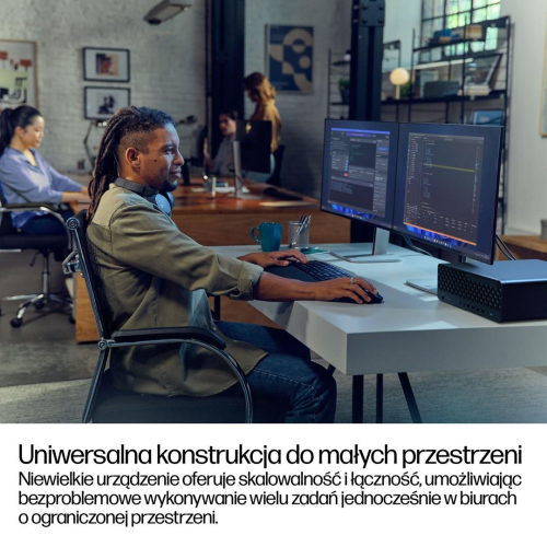 HP EliteDesk 8 SFF G1i AI Intel Core Ultra 5 235 16 GB DDR5-SDRAM 512 GB SSD Windows 11 Pro PC AI PC Czarny-23671745