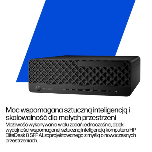 HP EliteDesk 8 SFF G1i AI Intel Core Ultra 5 235 16 GB DDR5-SDRAM 512 GB SSD Windows 11 Pro PC AI PC Czarny-23671752
