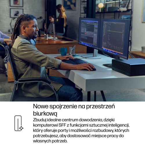 HP EliteDesk 8 SFF G1i AI Intel Core Ultra 5 235 16 GB DDR5-SDRAM 512 GB SSD Windows 11 Pro PC AI PC Czarny-23671758