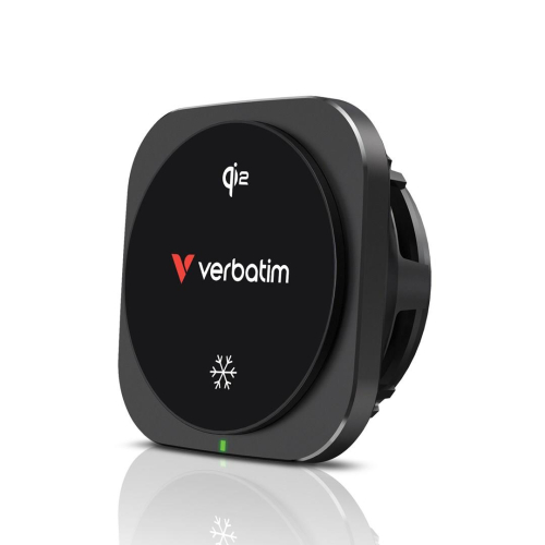 Verbatim Charge 'n' Drive Qi2 Smartfon Czarny USB Bezprzewodowe ładowanie Szybkie ładowanie Automatyczna-23673054