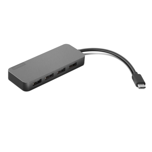 Lenovo 4X90X21427 huby i koncentratory USB 3.2 Gen 2 (3.1 Gen 2) Type-C 20000 Mbit/s Szary-23675230